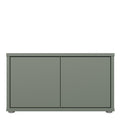Alice Springs Bench with 2 Doors Push-to-Open in Sage Green - image 2