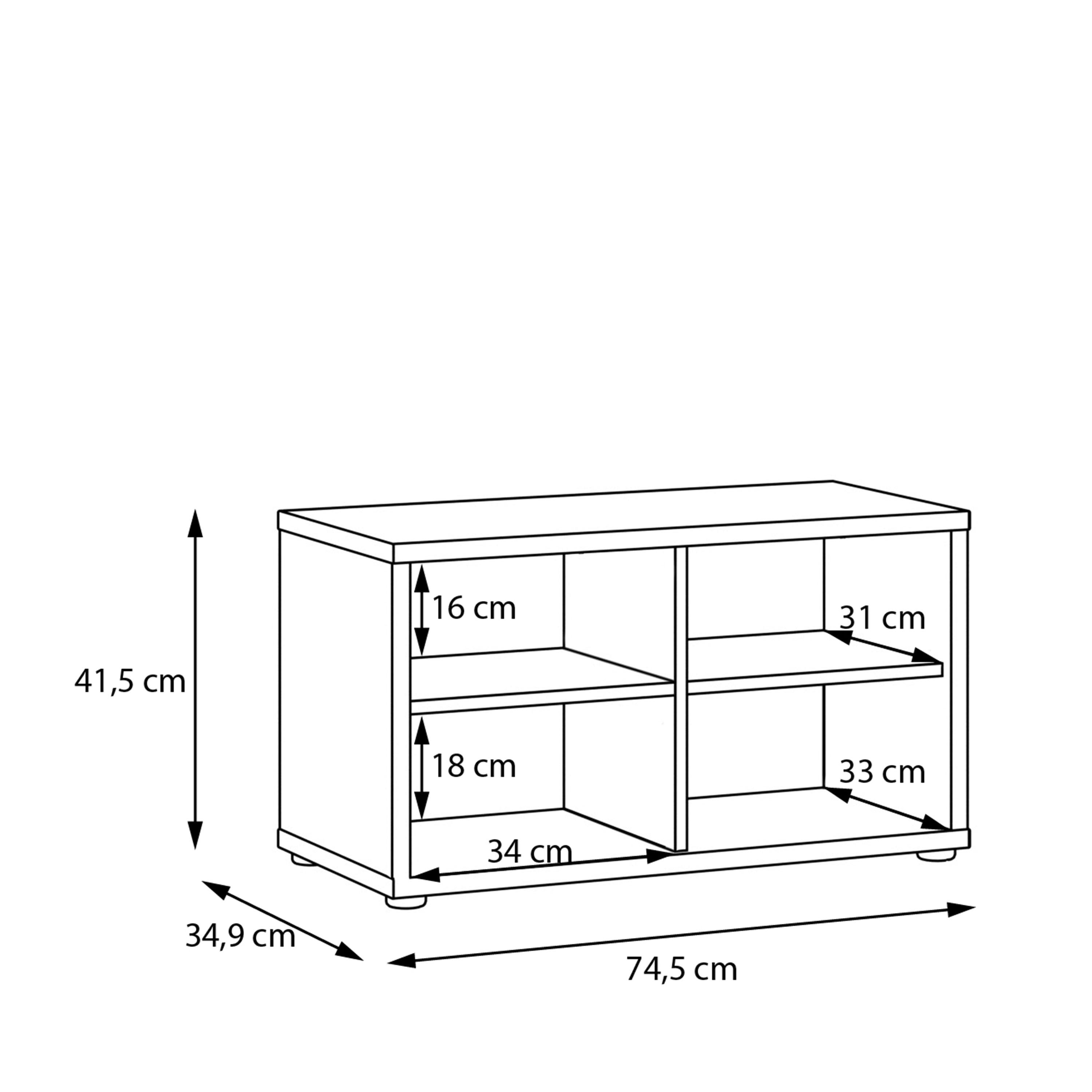Alice Springs Bench with 2 Doors Push-to-Open in Sage Green - image 7