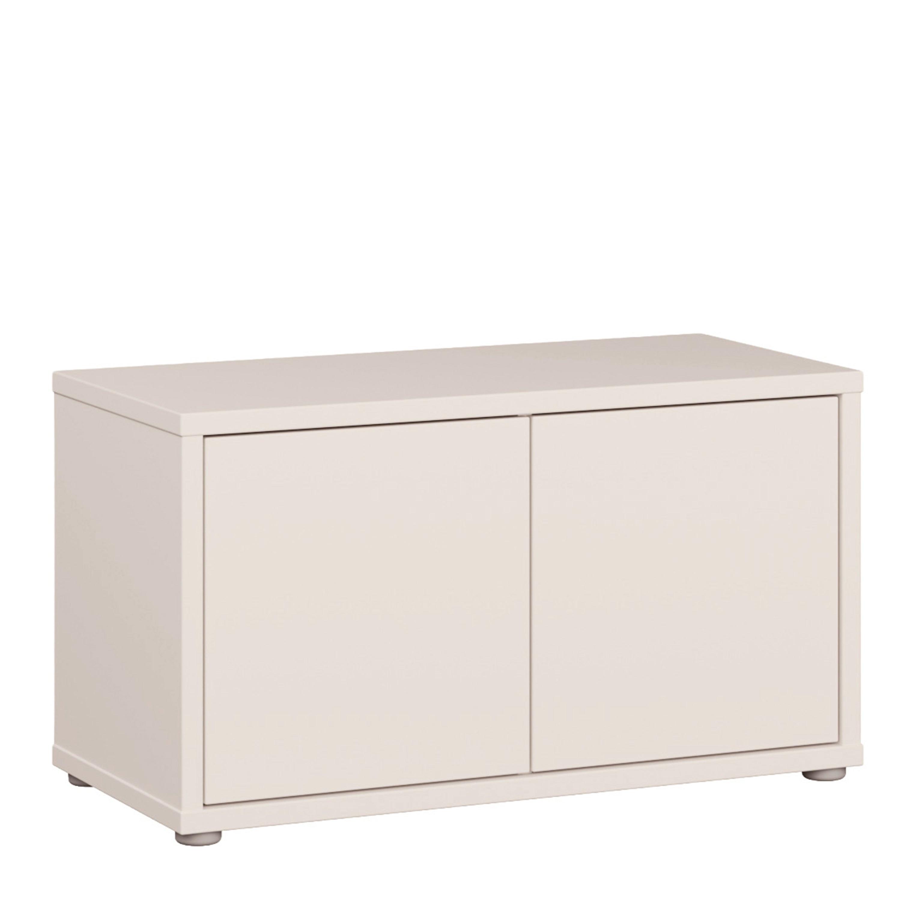 Alice Springs Bench with 2 Doors Push-to-Open in Sand