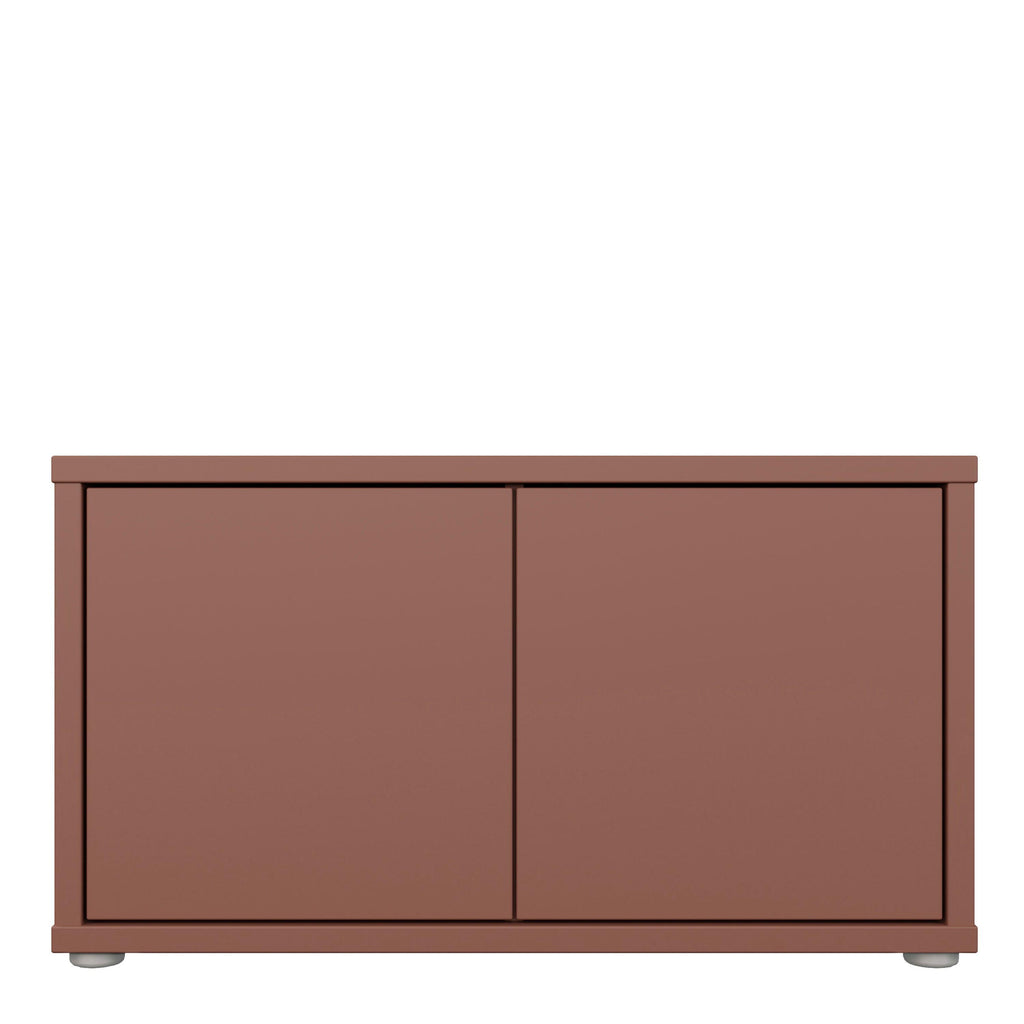 Alice Springs Bench with 2 Doors Push-to-Open in Terracotta - image 2