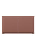 Alice Springs Bench with 2 Doors Push-to-Open in Terracotta - image 2