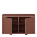 Alice Springs Bench with 2 Doors Push-to-Open in Terracotta - image 5