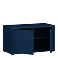 Alice Springs Bench with 2 Doors Push-to-Open in Night Blue - image 4