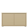 Alice Springs Bench with 2 Doors Push-to-Open in Butter Yellow - image 2