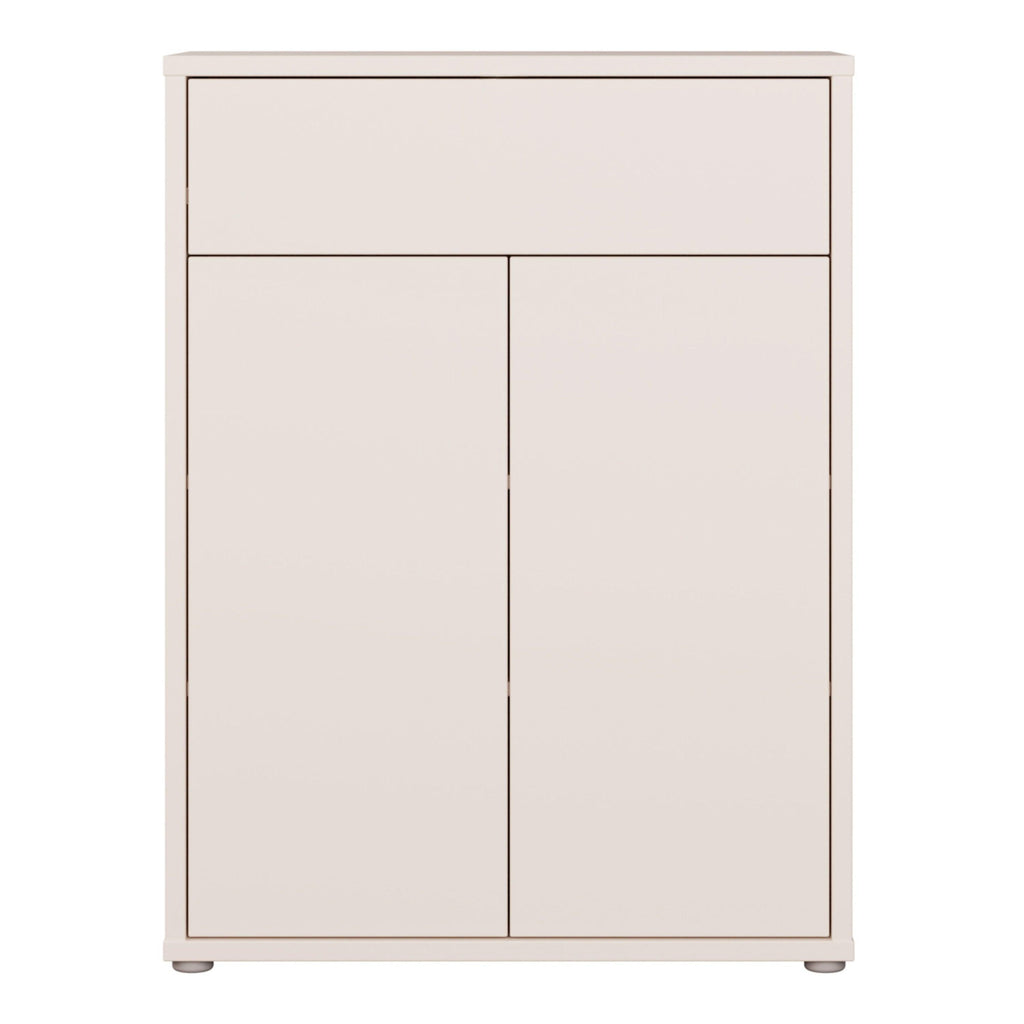 Alice Springs Shoe Cabinet with 2 Doors Push-to-Open & 1 Drawer Push-to-Open in Sand - image 2