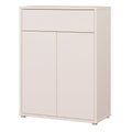 Alice Springs Shoe Cabinet with 2 Doors Push-to-Open & 1 Drawer Push-to-Open in Sand - image 4