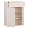 Alice Springs Shoe Cabinet with 2 Doors Push-to-Open & 1 Drawer Push-to-Open in Sand - image 5