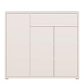 Alice Springs Shoe Cabinet with 3 Doors Push-to-Open & 1 Drawer Push-to-Open in Sand - image 2