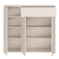 Alice Springs Sideboard with 3 Doors Push-to-Open & 1 Drawer Push-to-Open in Sand - image 5