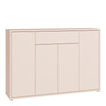 Alice Springs Sideboard with 4 Doors Push-to-Open & 1 Centralised Drawer Push-to-Open in Sand