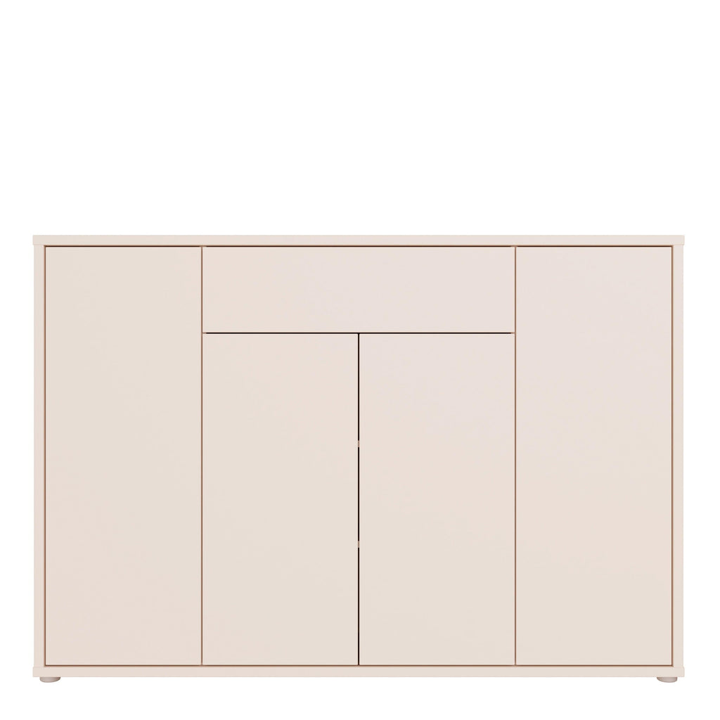 Alice Springs Sideboard with 4 Doors Push-to-Open & 1 Centralised Drawer Push-to-Open in Sand - image 2
