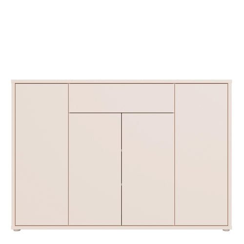 Alice Springs Sideboard with 4 Doors Push-to-Open & 1 Centralised Drawer Push-to-Open in Sand - image 2