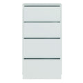 Alice Springs Tall 4 Drawer Chest with Push-to-Open Drawers in Light Grey - image 5