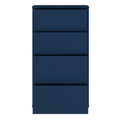 Alice Springs Tall 4 Drawer Chest with Push-to-Open Drawers in Night Blue - image 5