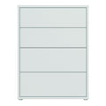 Alice Springs 4 Drawer Chest with Push-to-Open Drawers in Light Grey - image 2