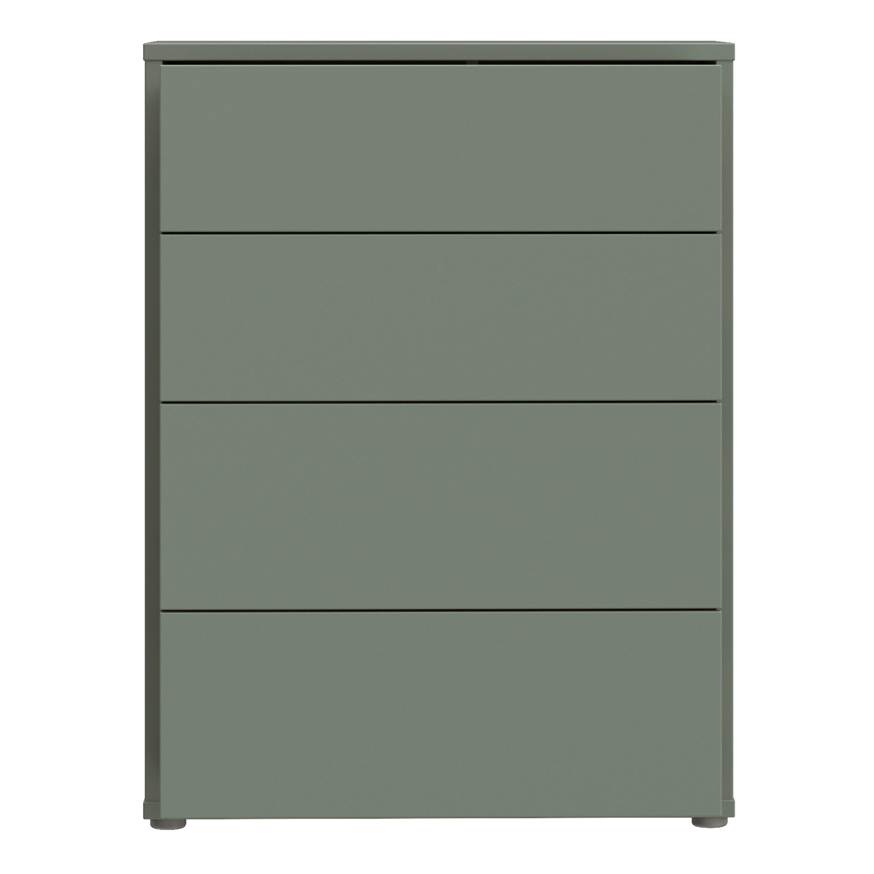 Alice Springs 4 Drawer Chest with Push-to-Open Drawers in Sage Green - image 2
