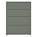 Alice Springs 4 Drawer Chest with Push-to-Open Drawers in Sage Green - image 5