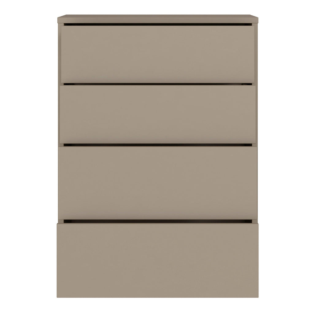 Alice Springs 4 Drawer Chest with Push-to-Open Drawers in Taupe - image 5