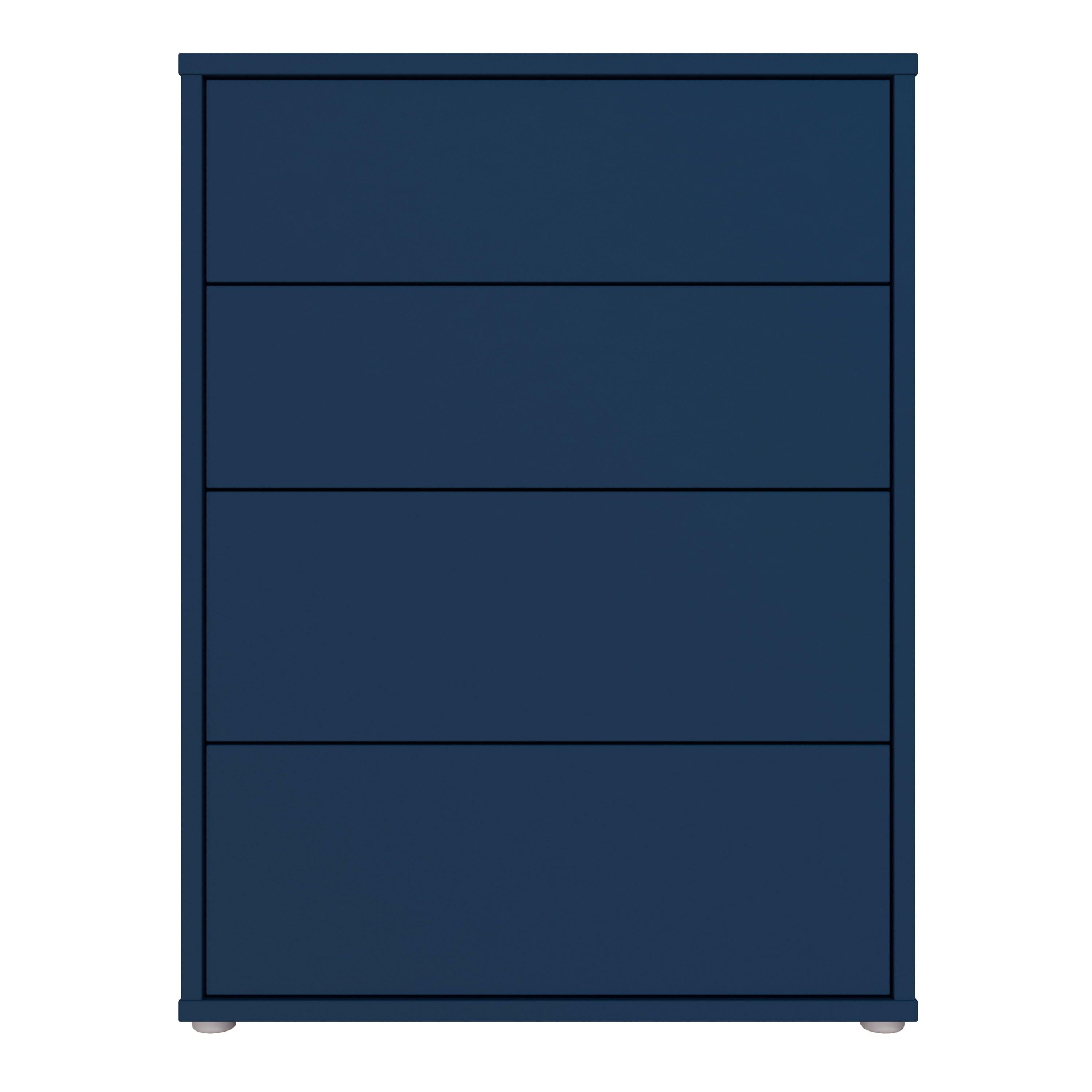 Alice Springs 4 Drawer Chest with Push-to-Open Drawers in Night Blue - image 2