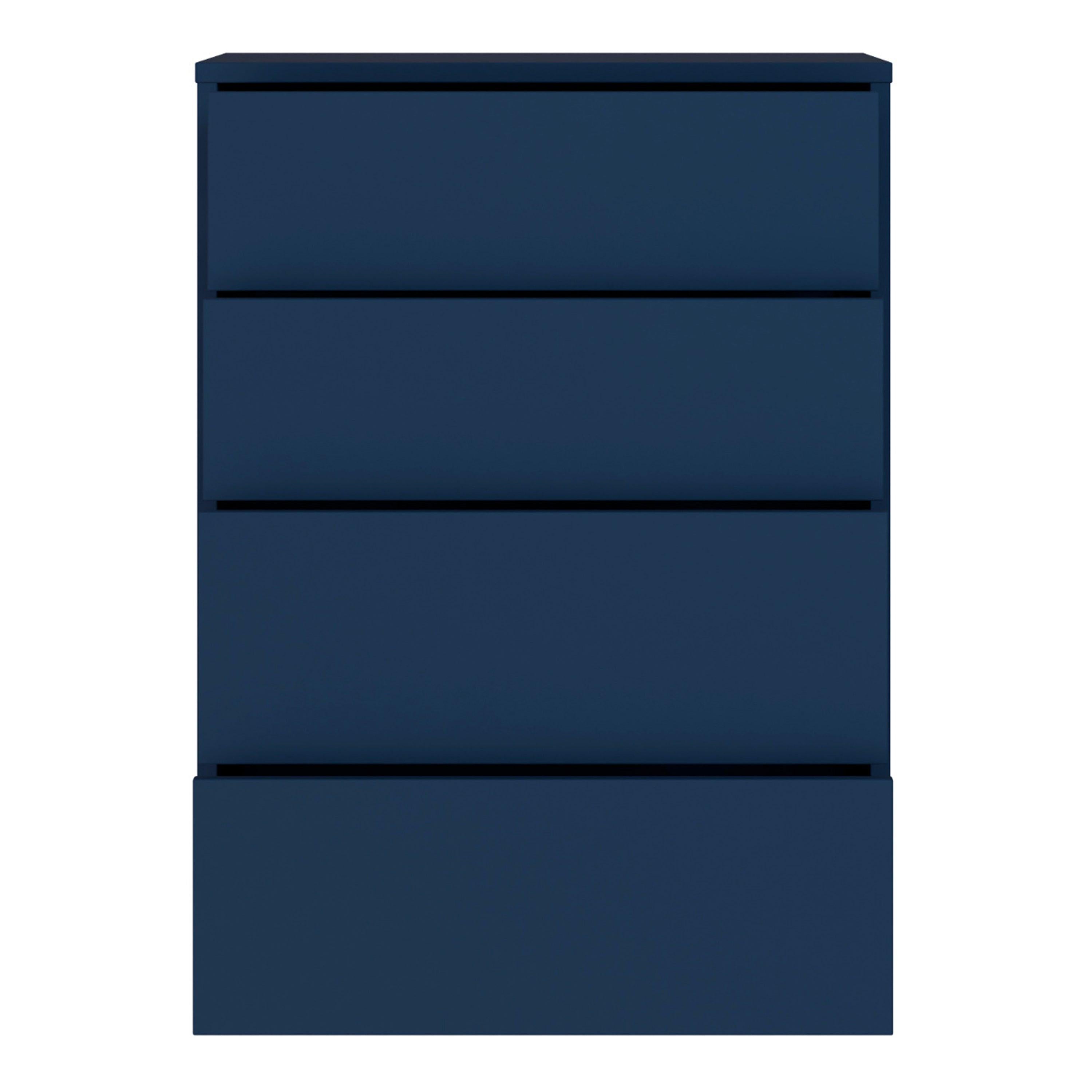 Alice Springs 4 Drawer Chest with Push-to-Open Drawers in Night Blue - image 5