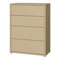 Alice Springs 4 Drawer Chest with Push-to-Open Drawers in Butter Yellow - image 3