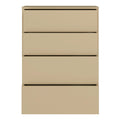 Alice Springs 4 Drawer Chest with Push-to-Open Drawers in Butter Yellow - image 5