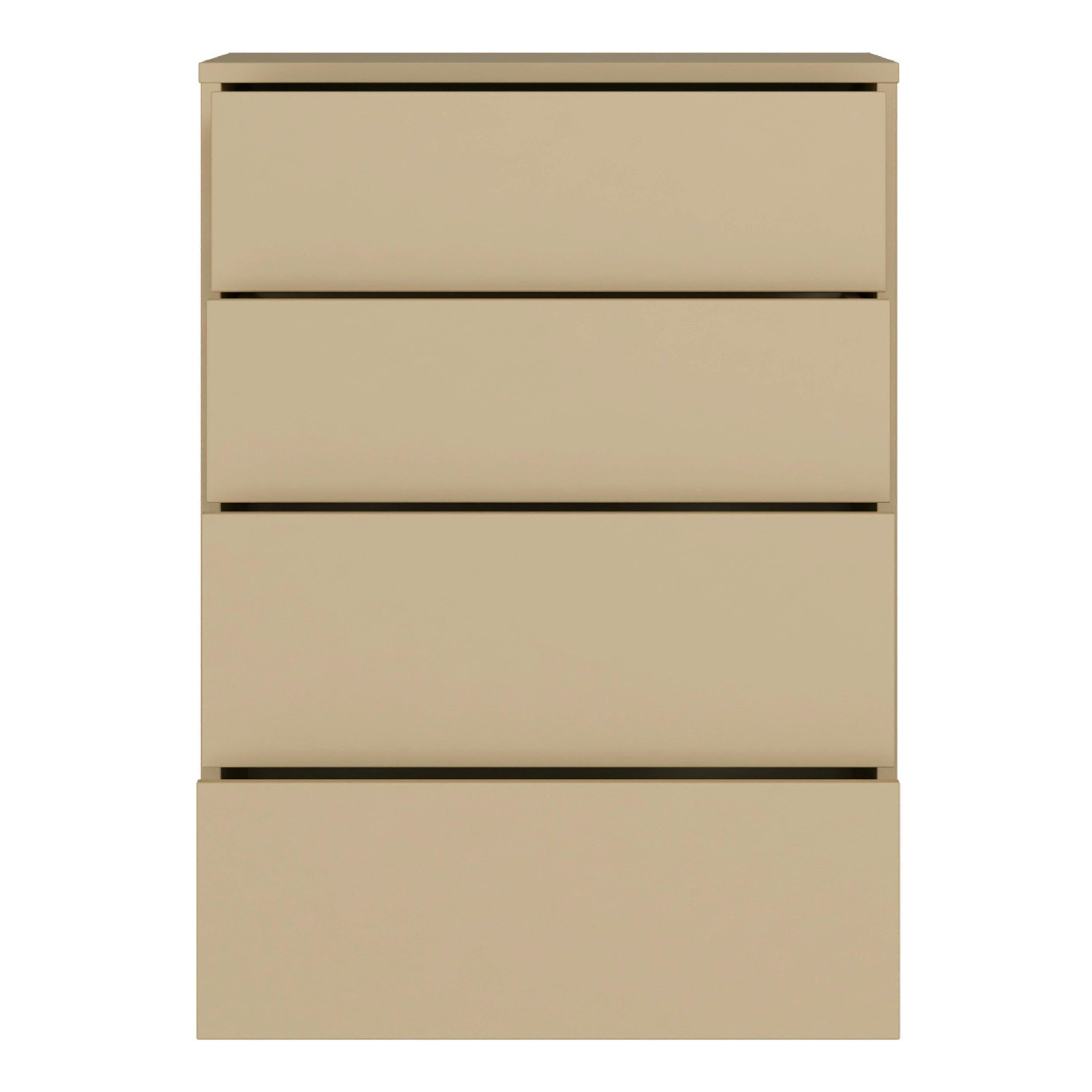 Alice Springs 4 Drawer Chest with Push-to-Open Drawers in Butter Yellow - image 5