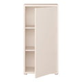 Alice Springs 1 Door Cupboard with Push-to-Open Door in Sand - image 5