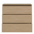 Alice Springs 3 Drawer Chest with Push-to-Open Drawers in Elegancia Oak - image 5