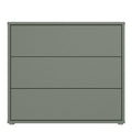 Alice Springs 3 Drawer Chest with Push-to-Open in Sage Green - image 2