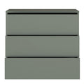 Alice Springs 3 Drawer Chest with Push-to-Open in Sage Green - image 5