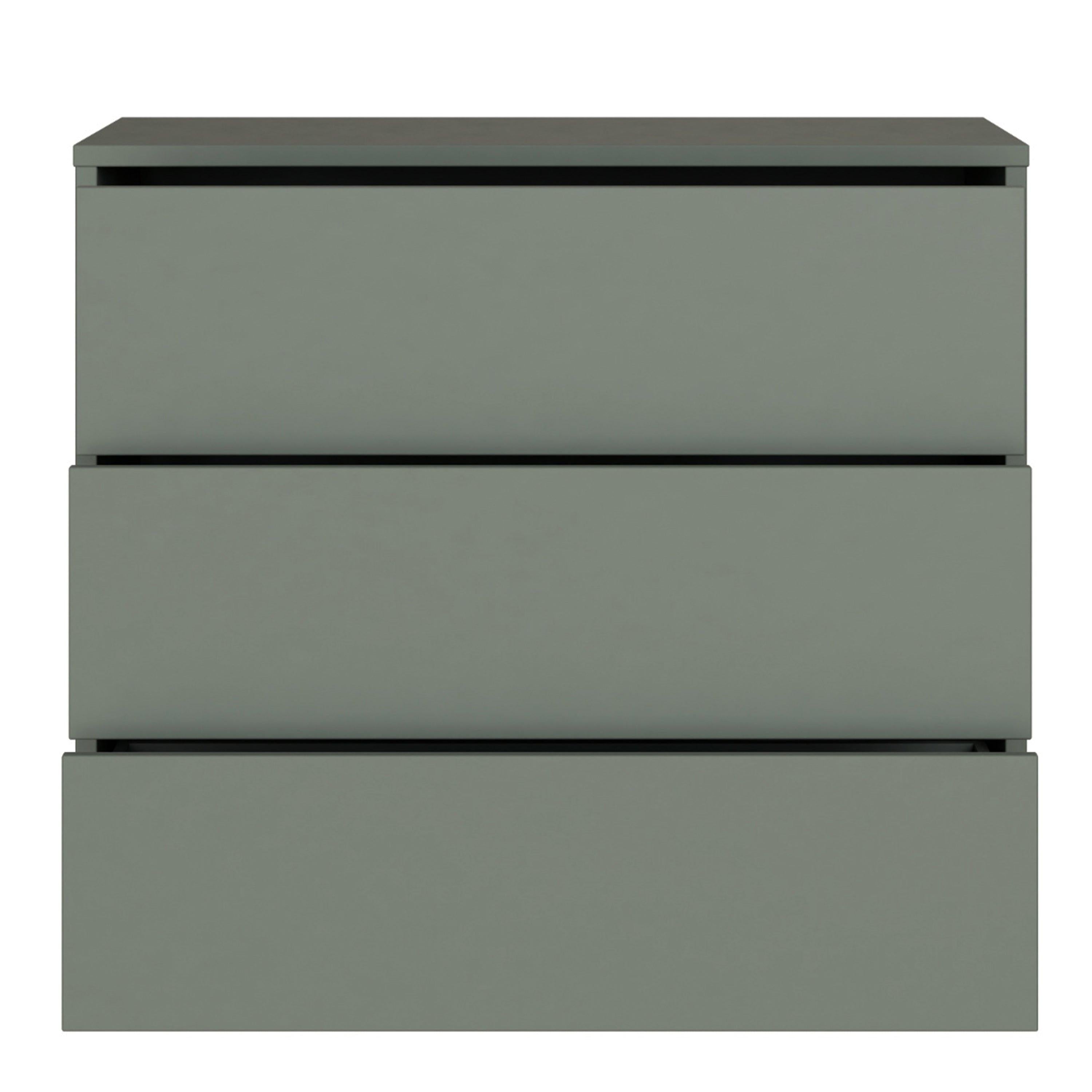 Alice Springs 3 Drawer Chest with Push-to-Open in Sage Green - image 5