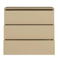 Alice Springs 3 Drawer Chest with Push-to-Open Drawers in Butter Yellow - image 5