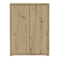 Alice Springs Shoe Cabinet with 2 Doors Push-to-Open in Artisan Oak - image 2