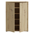 Alice Springs Shoe Cabinet with 2 Doors Push-to-Open in Artisan Oak - image 5