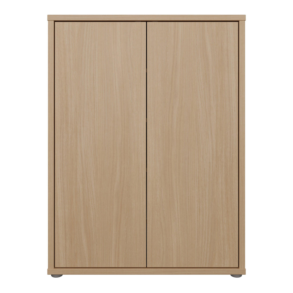 Alice Springs Shoe Cabinet with 2 Doors Push-to-Open in Elegancia Oak - image 2