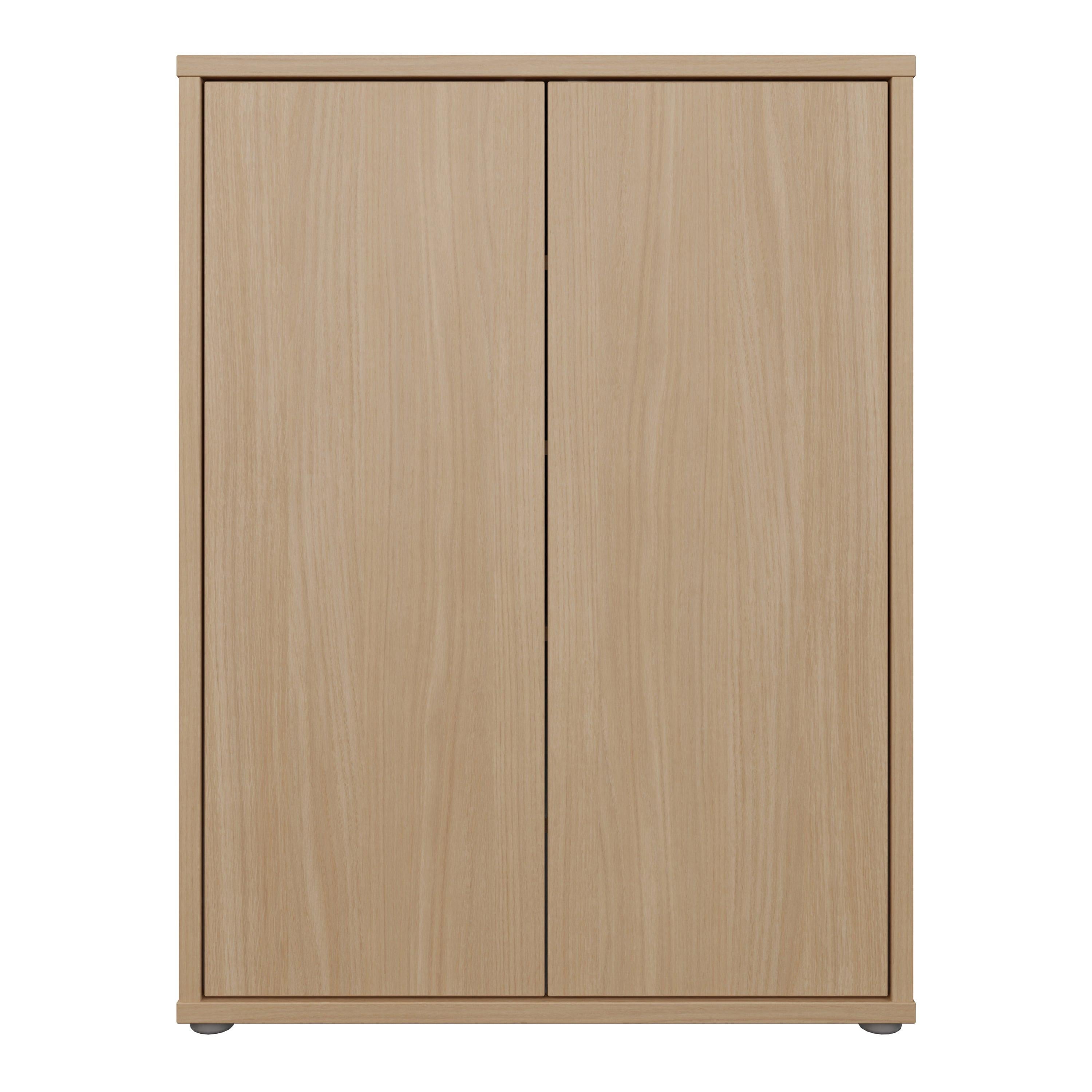 Alice Springs Shoe Cabinet with 2 Doors Push-to-Open in Elegancia Oak - image 2