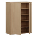 Alice Springs Shoe Cabinet with 2 Doors Push-to-Open in Elegancia Oak - image 4