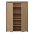 Alice Springs Shoe Cabinet with 2 Doors Push-to-Open in Elegancia Oak - image 5