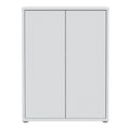 Alice Springs Shoe Cabinet with 2 Doors Push-to-Open in Light Grey - image 2
