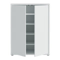 Alice Springs Shoe Cabinet with 2 Doors Push-to-Open in Light Grey - image 5