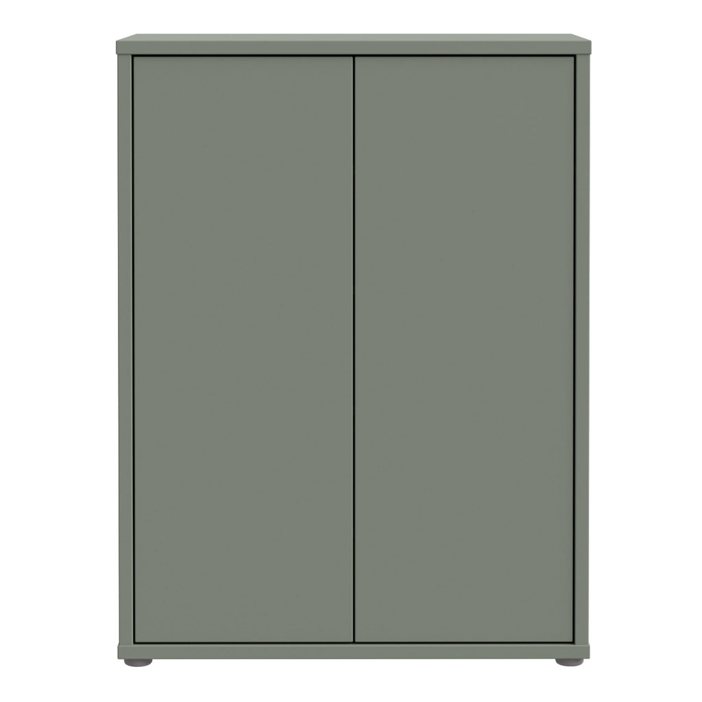 Alice Springs Shoe Cabinet with 2 Doors Push-to-Open in Sage Green - image 2
