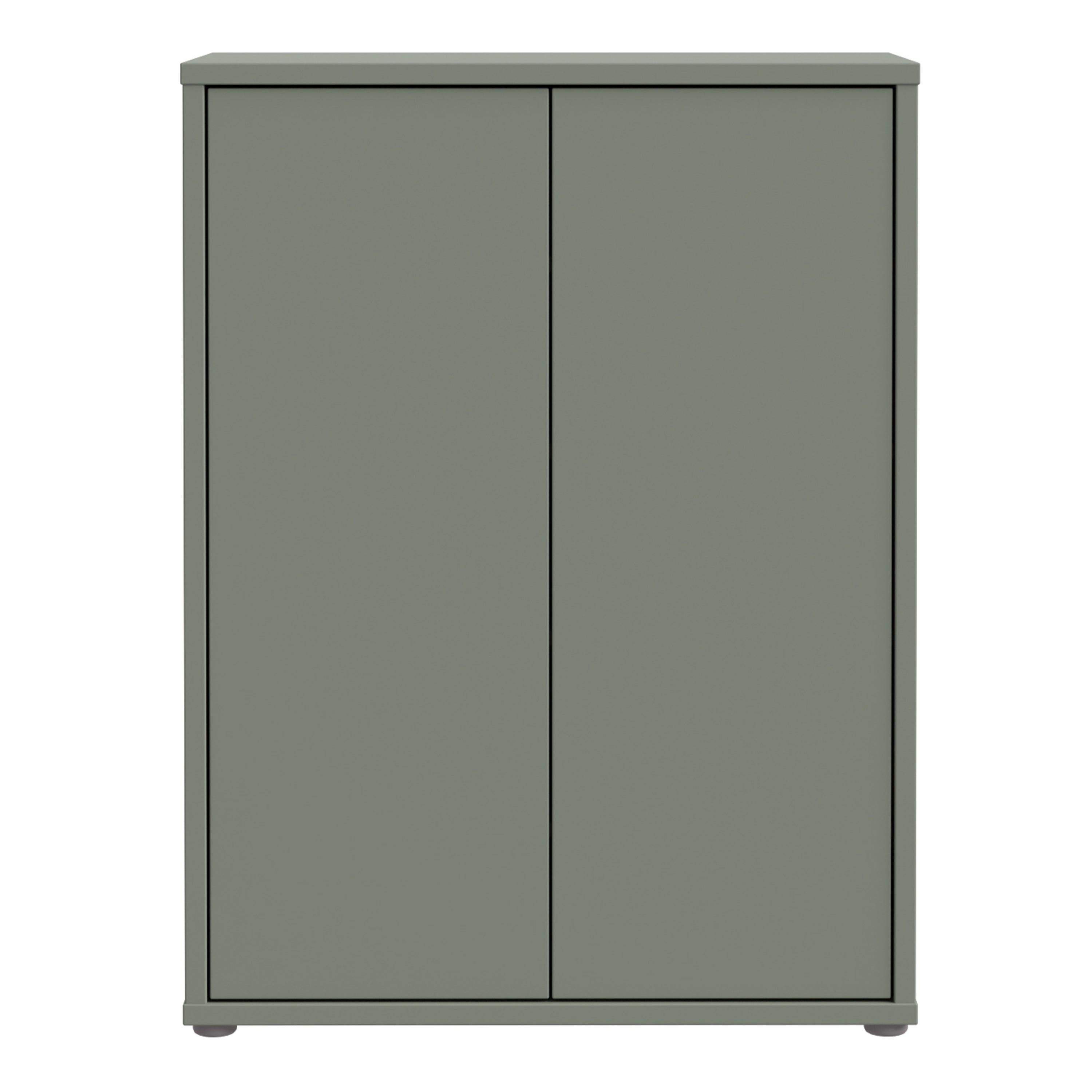 Alice Springs Shoe Cabinet with 2 Doors Push-to-Open in Sage Green - image 2