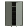 Alice Springs Shoe Cabinet with 2 Doors Push-to-Open in Sage Green - image 5