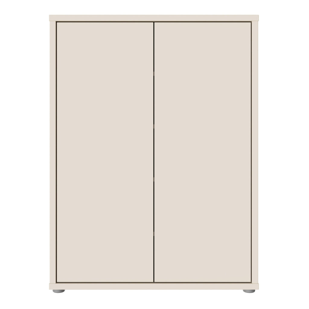 Alice Springs Shoe Cabinet with 2 Doors Push-to-Open in Sand - image 2