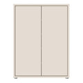 Alice Springs Shoe Cabinet with 2 Doors Push-to-Open in Sand - image 2