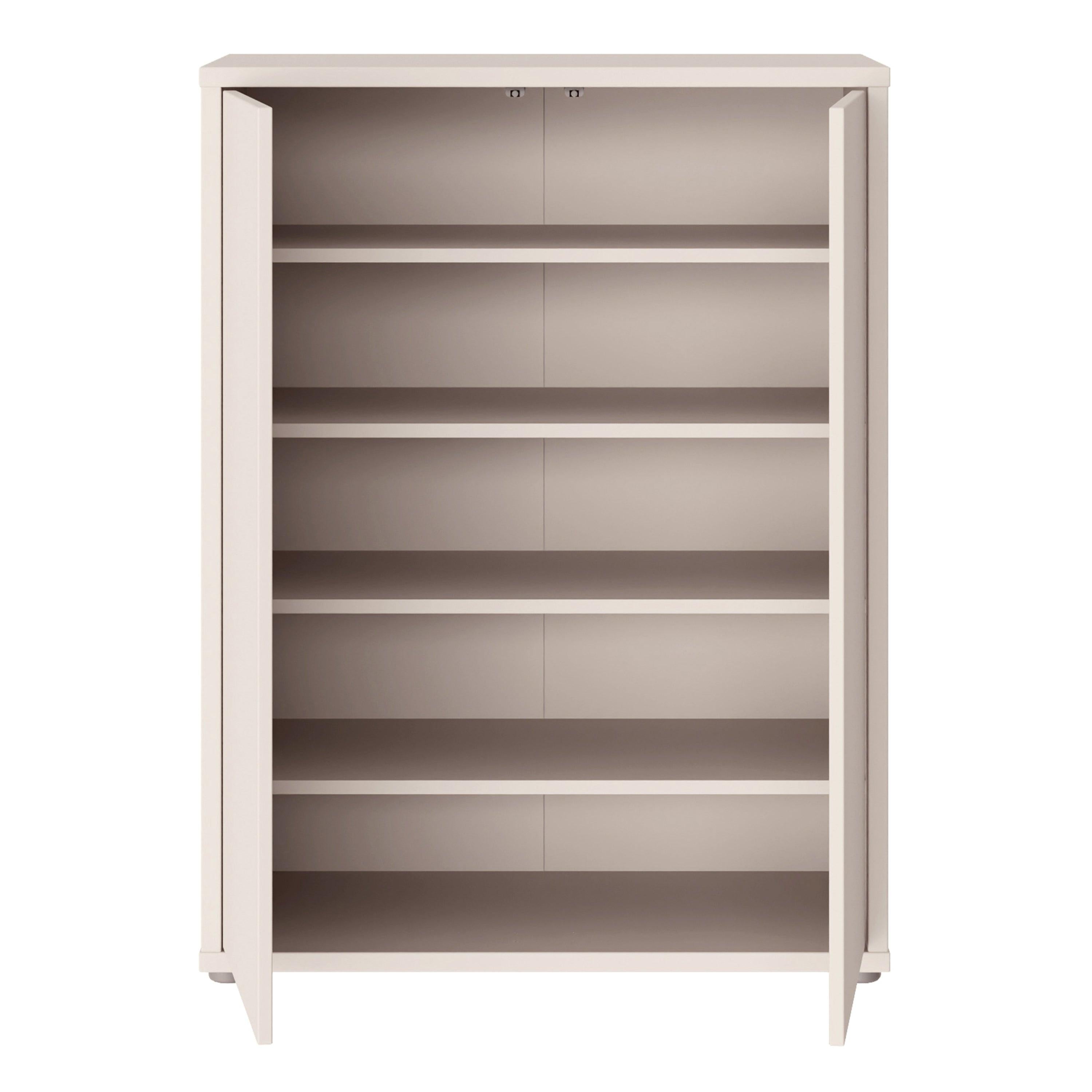 Alice Springs Shoe Cabinet with 2 Doors Push-to-Open in Sand - image 6
