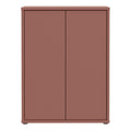 Alice Springs Shoe Cabinet with 2 Doors Push-to-Open in Terracotta - image 2