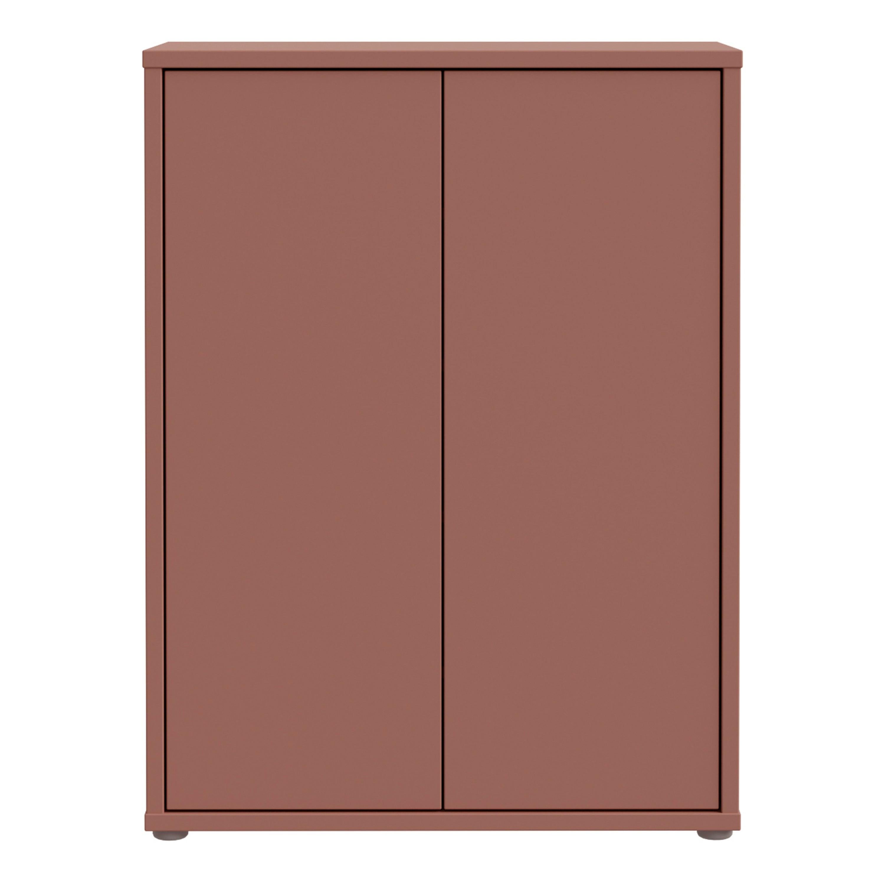 Alice Springs Shoe Cabinet with 2 Doors Push-to-Open in Terracotta - image 2