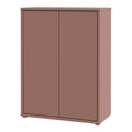 Alice Springs Shoe Cabinet with 2 Doors Push-to-Open in Terracotta - image 3